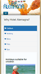 Mobile Screenshot of hotelalemagna.com